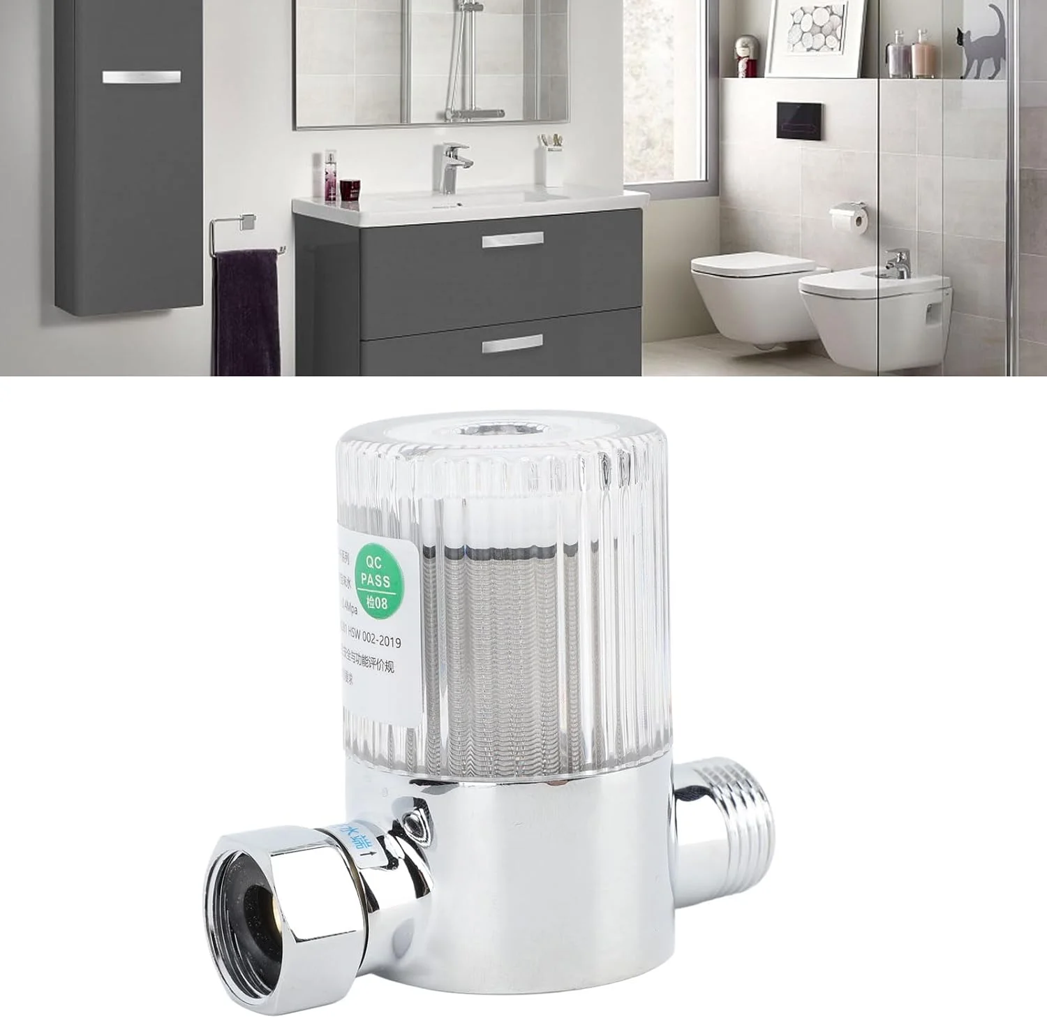 فیلتر رسوب 40 میکرونی، استیل ضد زنگ 316، سیستم پیش تصفیه آب کل خانه فیلتر رسوب 40 میکرونی، استیل ضد زنگ 316، سیستم پیش تصفیه آب کل خانه