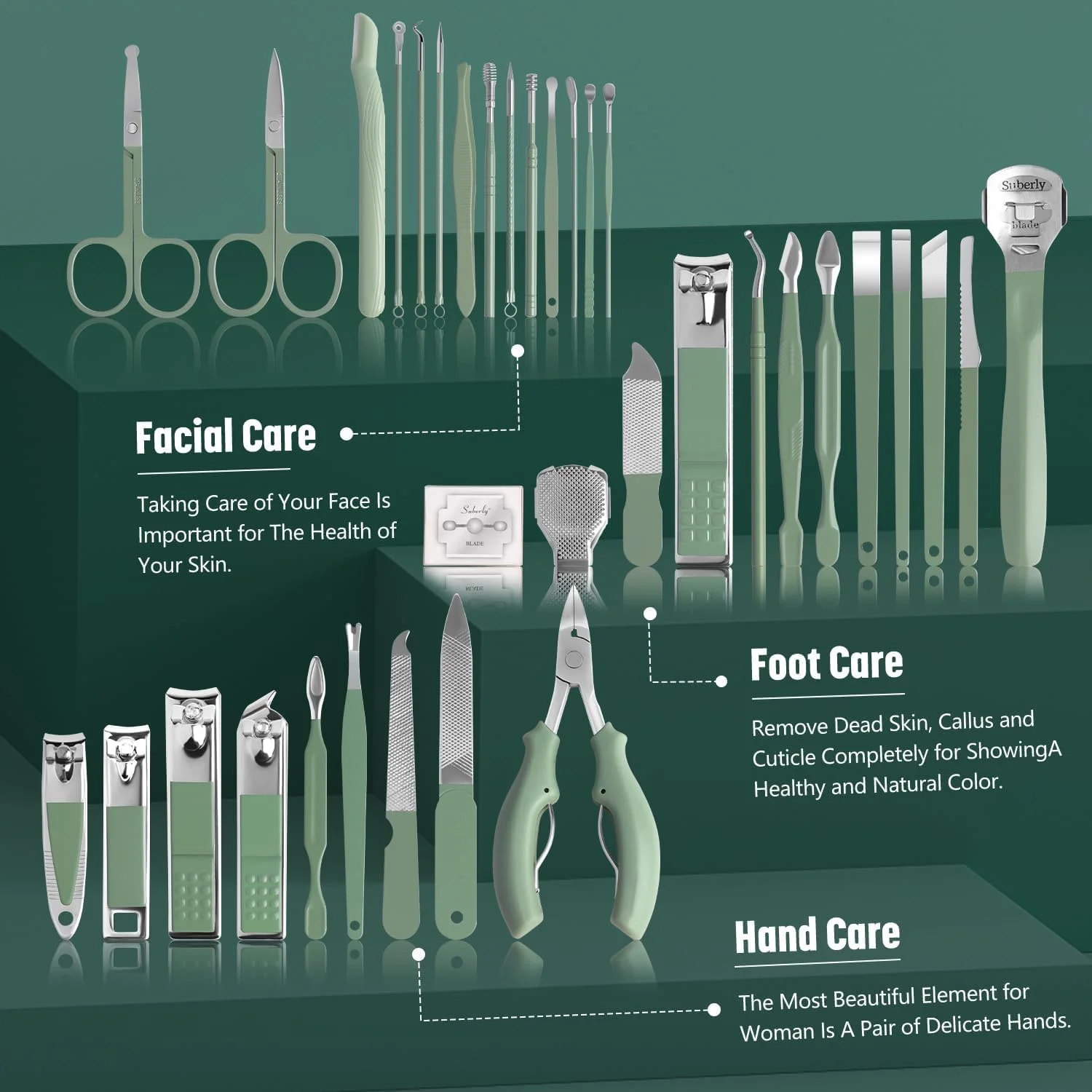 ست مانیکور، ست 35 تکه مانیکور پدیکور برای زنان، ست مراقبت از ناخن دست و پا، ست پیرایش ناخن انگشتان دست و پا، ست ناخن گیر، ست پدیکور با کیف چرمی مسافرتی لوکس، ناخن گیر ست مانیکور، ست 35 تکه مانیکور پدیکور برای زنان، ست مراقبت از ناخن دست و پا، ست پیرایش ناخن انگشتان دست و پا، ست ناخن گیر، ست پدیکور با کیف چرمی مسافرتی لوکس، ناخن گیر
