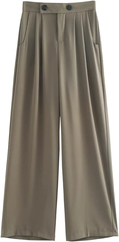 شلوار زنانه BEABAG، شلوار زنانه با کمر بلند، شلوار شیفون نازک گشاد، مناسب برای همه، کمر بلند، گشاد و غیر رسمی (سایز: XXX-Large) شلوار زنانه BEABAG، شلوار زنانه با کمر بلند، شلوار شیفون نازک گشاد، مناسب برای همه، کمر بلند، گشاد و غیر رسمی (سایز: XXX-Large)