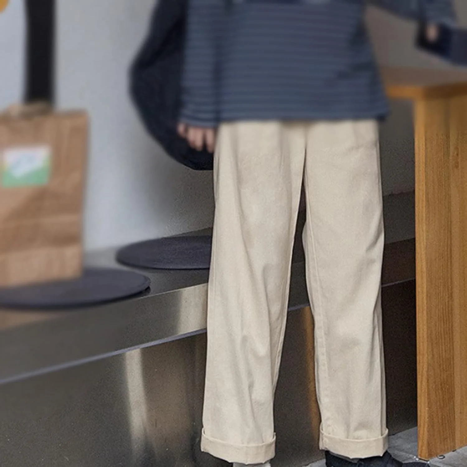 شلوار زنانه BEABAG، شلوار با سگک قابل تنظیم کمر، شلوار سرهمی زنانه، شلوار غیررسمی گشاد و راسته، شلوار ساق پهن تک رنگ (سایز: مدیوم) شلوار زنانه BEABAG، شلوار با سگک قابل تنظیم کمر، شلوار سرهمی زنانه، شلوار غیررسمی گشاد و راسته، شلوار ساق پهن تک رنگ (سایز: مدیوم)