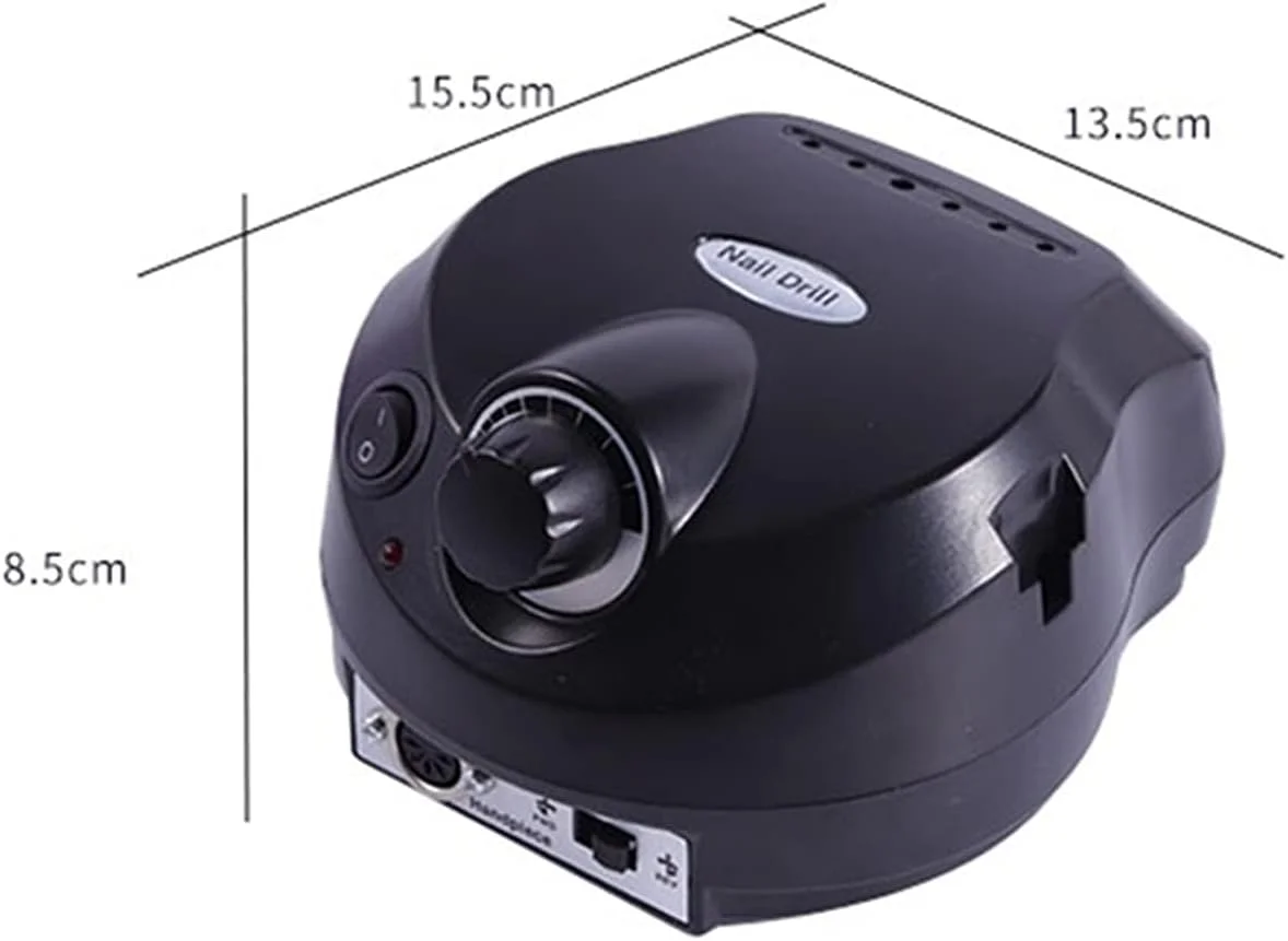 دستگاه سوهان ناخن برقی 35000 دور در دقیقه، دستگاه مانیکور و پدیکور حرفه ای، دستگاه سوهان ناخن سالنی پرتابل