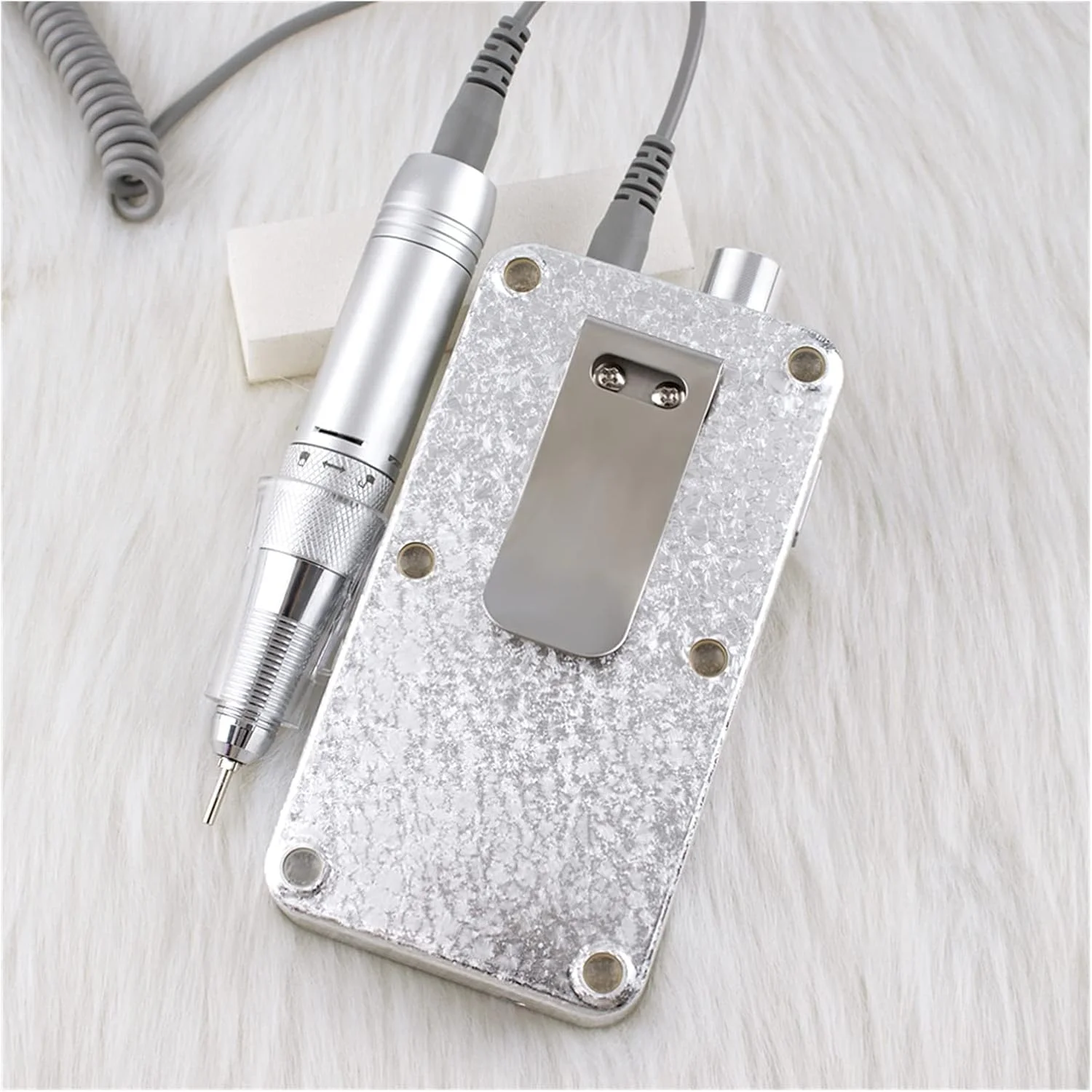 دستگاه سوهان برقی ناخن TEmkin، بی سیم، 35000 دور در دقیقه، به همراه مجموعه سر سوهان، ابزار حرفه ای زیبایی، قابل حمل، مناسب مانیکور و پدیکور