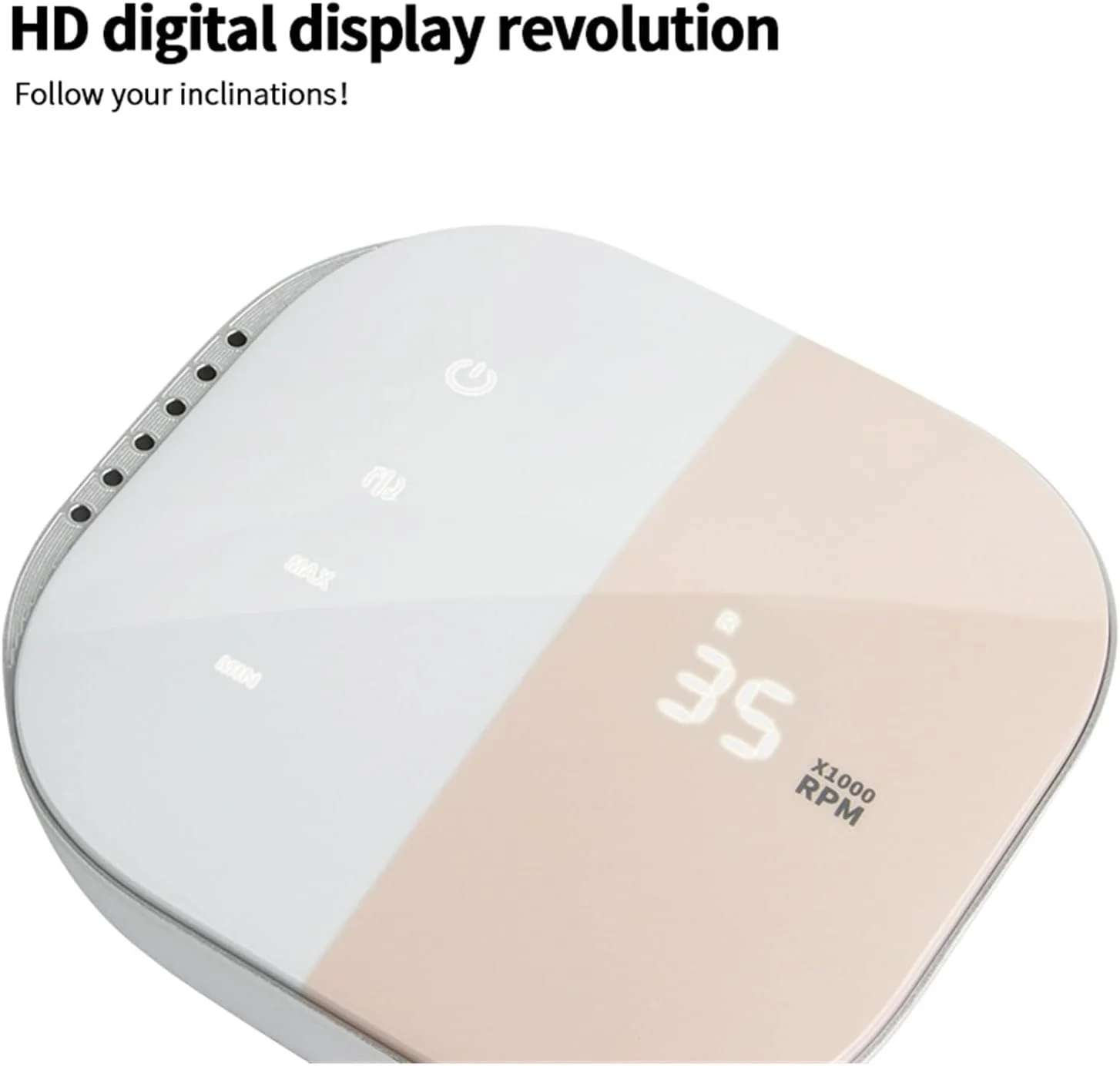 دستگاه سوهان برقی ناخن، دستگاه سوهان برقی ناخن 35000 دور در دقیقه، ست پدیکور و مانیکور با سرعت بالا، لوازم ناخن برای متخصصان، پولیشر و سمباده ناخن (آبی)