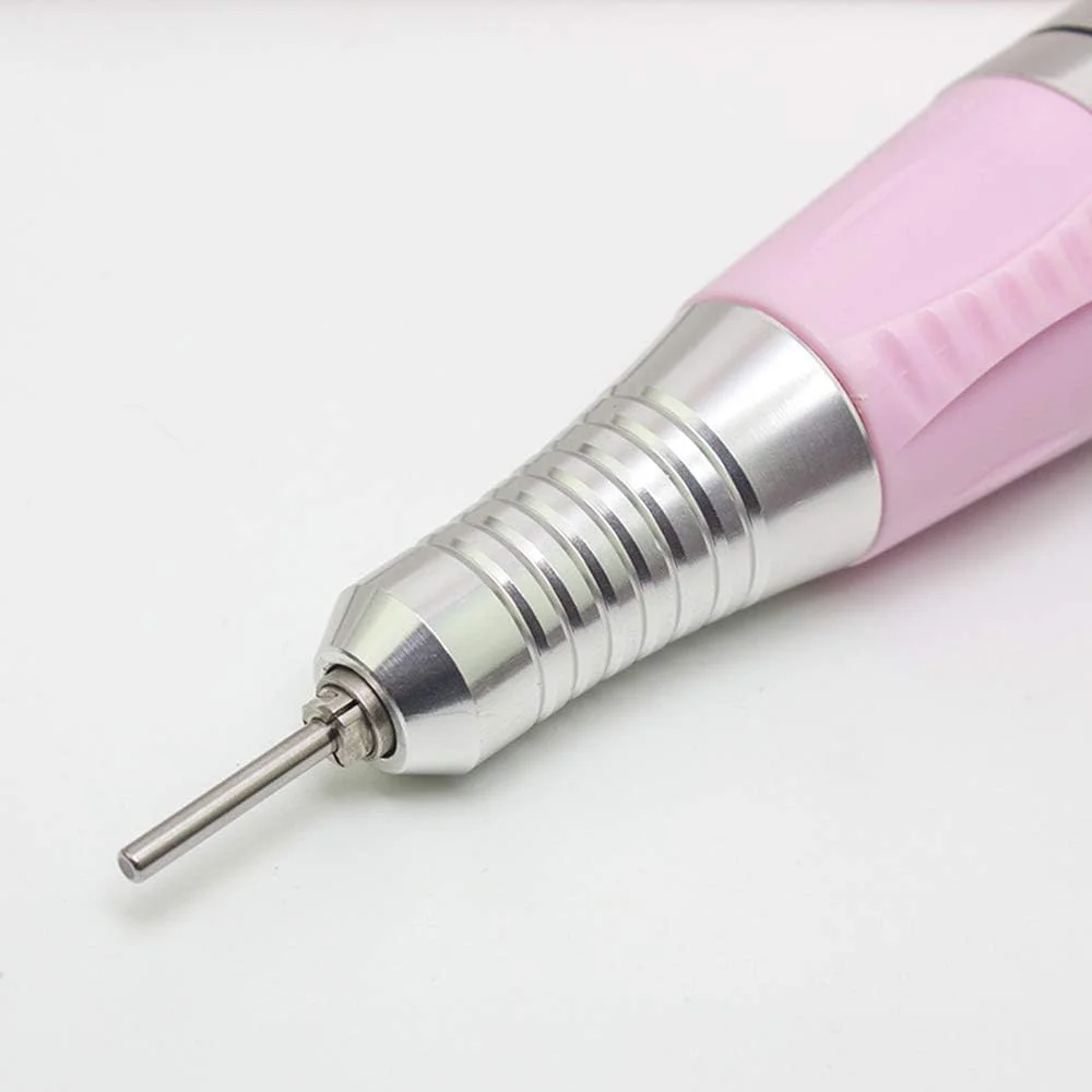 دستگاه سوهان برقی ناخن، JD6500 دستگاه پولیش ناخن برقی 3 در 1، دستگاه جمع کننده گرد و غبار ناخن، ست سر سوهان ابزار آسیاب ژل اکریلیک، حرارت کم، صدای کم، لرزش کم