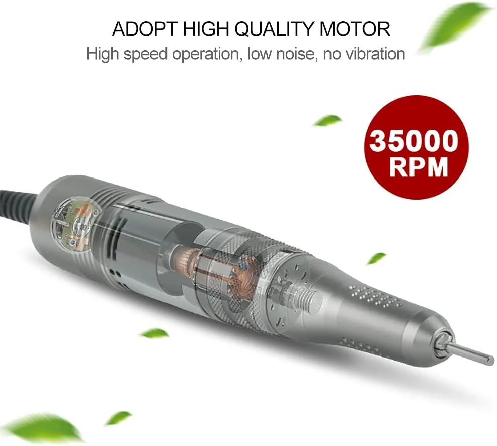 ست دستگاه سوهان برقی ناخن، قلم پولیش مانیکور با 4 سری قابل تعویض و نوارهای سمباده برای لایه برداری، ساییدن، پولیش، برداشتن ناخن، ابزار ناخن اکریلیک، آبی ست دستگاه سوهان برقی ناخن، قلم پولیش مانیکور با 4 سری قابل تعویض و نوارهای سمباده برای لایه برداری، ساییدن، پولیش، برداشتن ناخن، ابزار ناخن اکریلیک، آبی