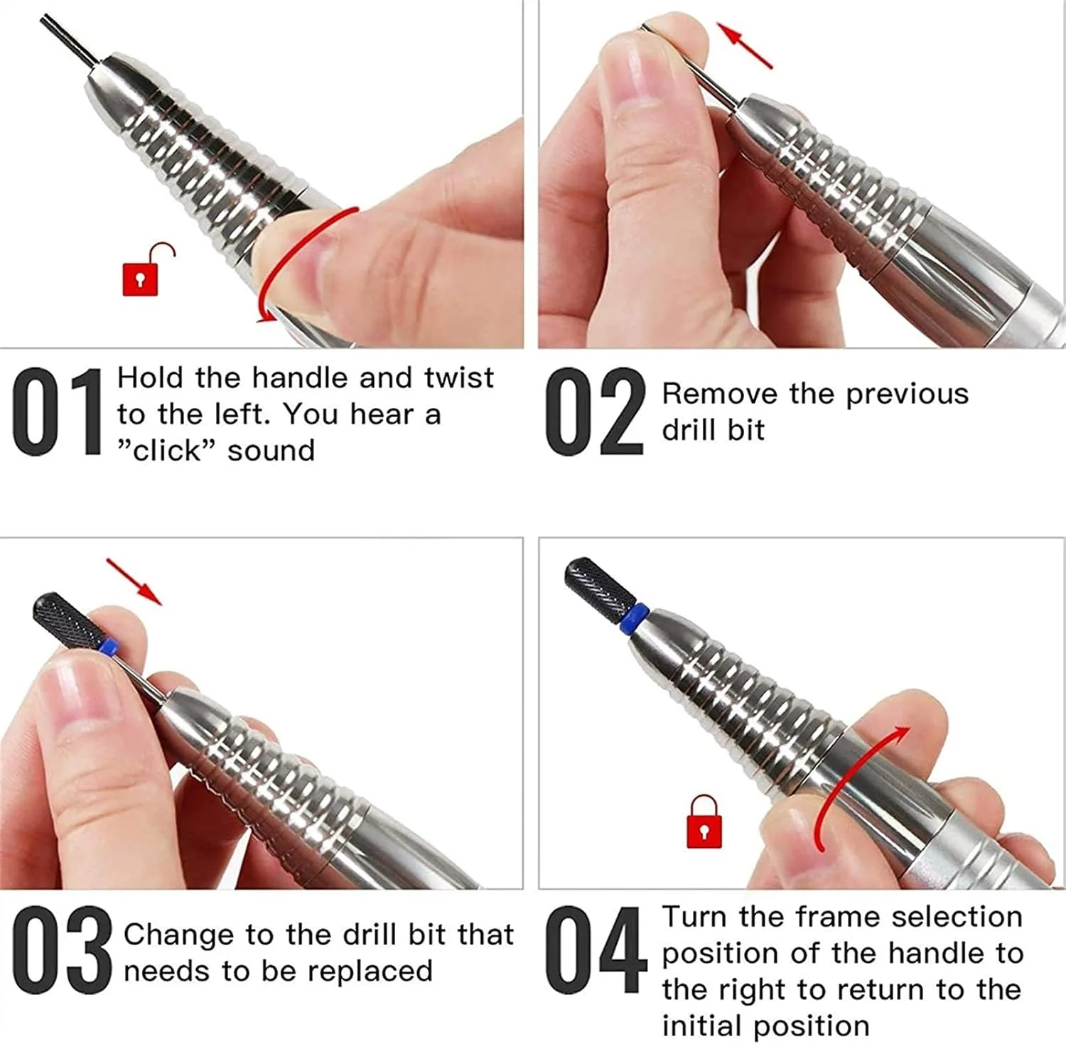 دستگاه سوهان برقی ناخن قابل حمل و شارژی 35000 دور در دقیقه، ست حرفه ای مانیکور و پدیکور برقی برای ناخن های اکریلیک و ژل، موتور بدون برس