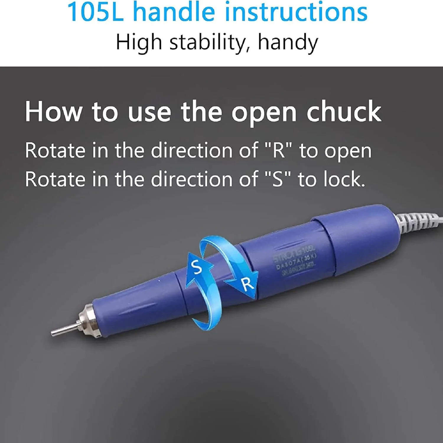 دستگاه سوهان برقی ناخن، ست حرفه ای سوهان ناخن کم صدا برای مانیکور/جداسازی/پولیش/ساییدن پینه/حکاکی جواهرات