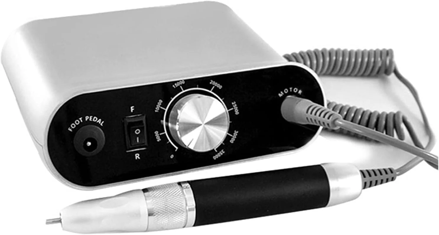 دستگاه سوهان برقی ناخن Mac350000RPM MacSet برای مانیکور موتور براشلس ابزار پدیکور حرفه ای سطح بالا مناسب سالن ناخن