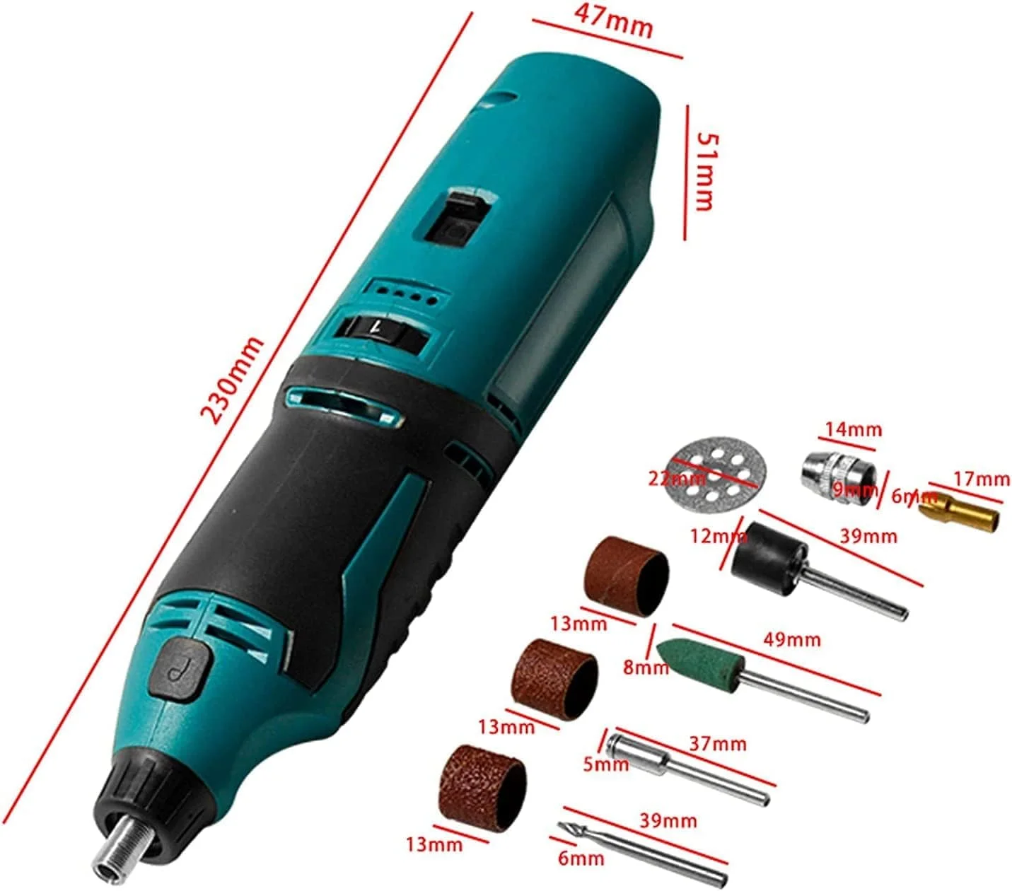 دریل فرز برقی حرفه ای 12 ولت MXGZ 25000 دور در دقیقه، دستگاه فرز، سوهان ناخن پا، پولیشر، ابزار مانیکور دریل فرز برقی حرفه ای 12 ولت MXGZ 25000 دور در دقیقه، دستگاه فرز، سوهان ناخن پا، پولیشر، ابزار مانیکور