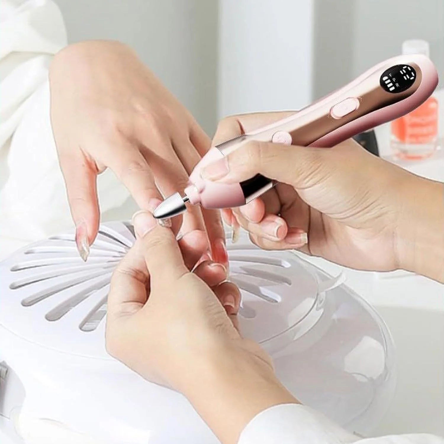 ابزار برقی سوهان ناخن - سوهان برقی مانیکور ناخن - تجهیزات مانیکور شارژی، لوازم هنری ناخن برای خانواده، متخصصان، مبتدیان، سالن، خانه ابزار برقی سوهان ناخن - سوهان برقی مانیکور ناخن - تجهیزات مانیکور شارژی، لوازم هنری ناخن برای خانواده، متخصصان، مبتدیان، سالن، خانه