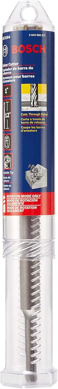مته برش آرماتور بوش RC2164 با قطر 25 میلیمتر و طول 30 سانتیمتر SDS-plus مته برش آرماتور بوش RC2164 با قطر 25 میلیمتر و طول 30 سانتیمتر SDS-plus