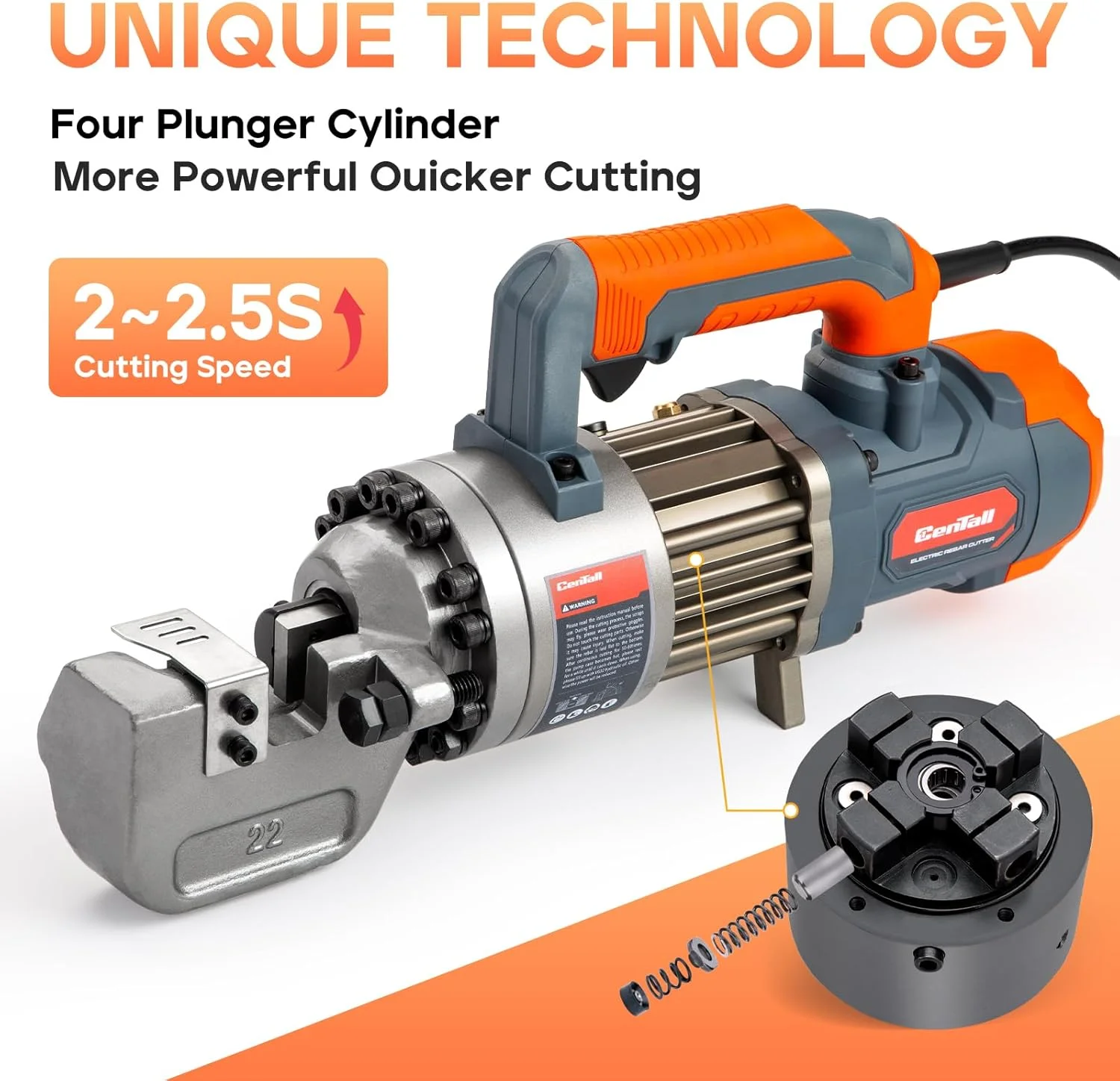 برش میلگرد برقی CENTALL مدل RC-22 برش میلگرد برقی CENTALL مدل RC-22