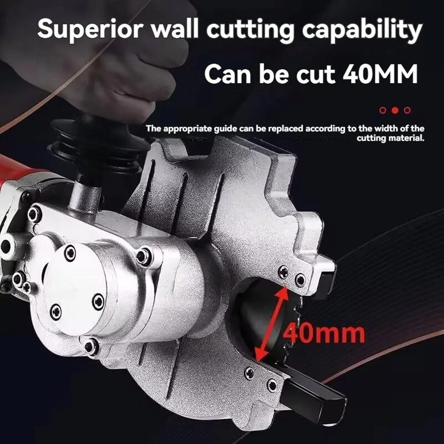 برش دهنده میلگرد شارژی، برش سرد میلگرد قابل شارژ، قطر برش 4-40 میلی متر، ابزار برش میلگرد برقی با سر چرخان 180 درجه، طراحی شیار هدایت تراشه، برای فولاد، آلیاژ آلومینیوم