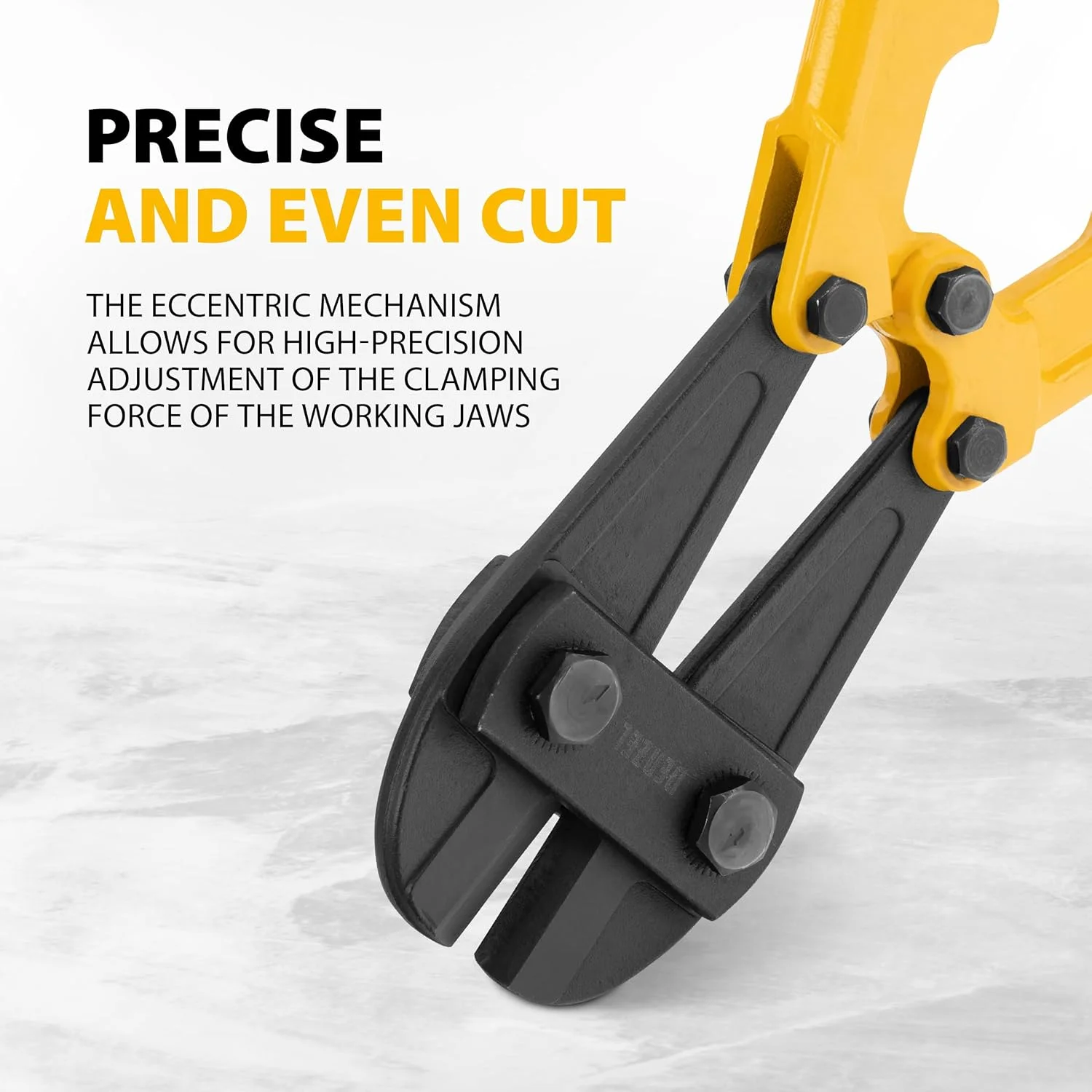 سیم چین DENZEL با طول 91 سانتی متر، فولاد کروم-مولیبدن، دسته های ارگونومیک و اهرم قوی