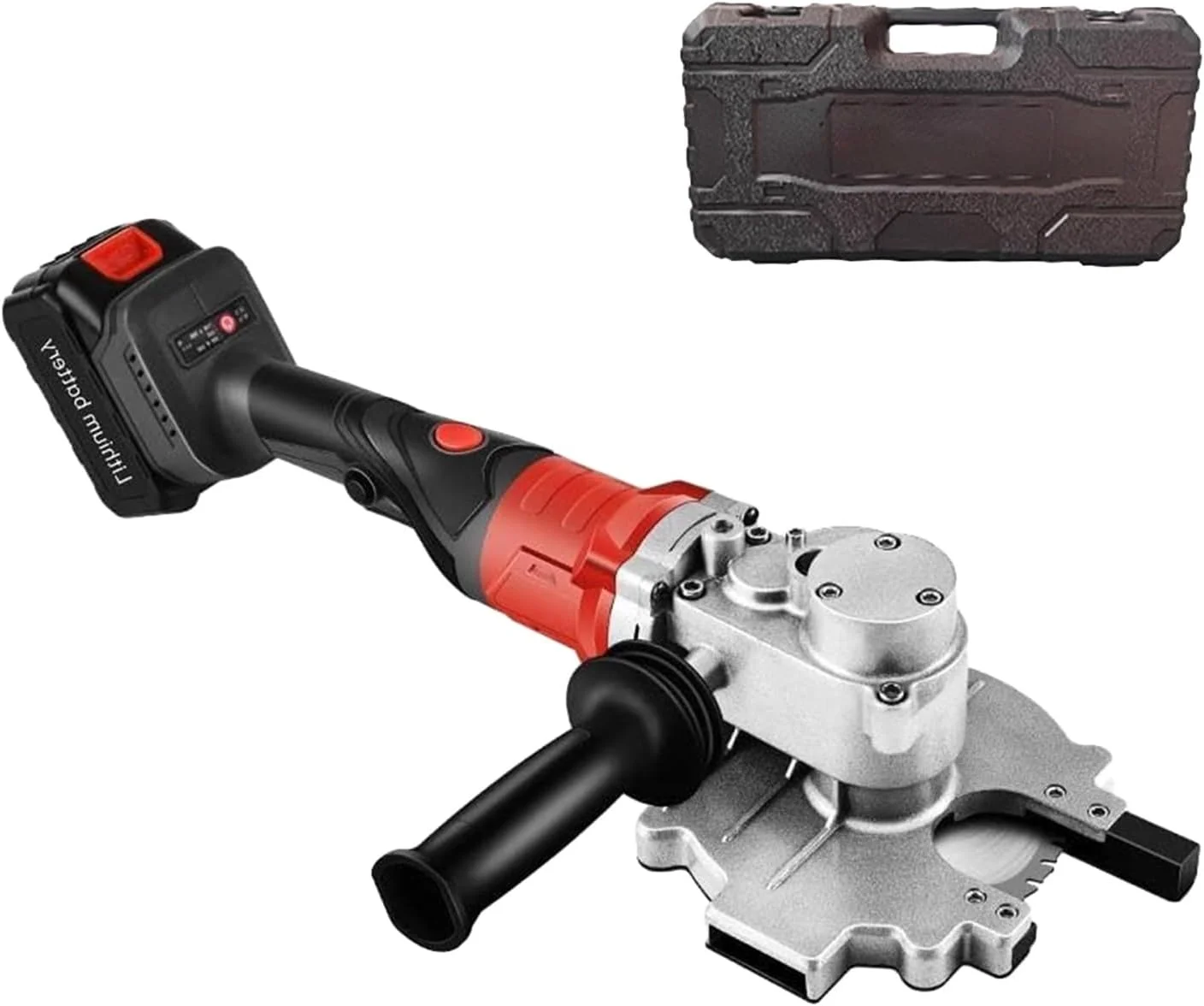 دستگاه برش میلگرد برقی، اره سرد دستی با باتری 30000mAh، سرعت برش 5-8 ثانیه، سر چرخان 180 درجه، نمایشگر سطح باتری، اره برش میلگرد برای فولاد کربنی، آلیاژ آلومینیوم دستگاه برش میلگرد برقی، اره سرد دستی با باتری 30000mAh، سرعت برش 5-8 ثانیه، سر چرخان 180 درجه، نمایشگر سطح باتری، اره برش میلگرد برای فولاد کربنی، آلیاژ آلومینیوم