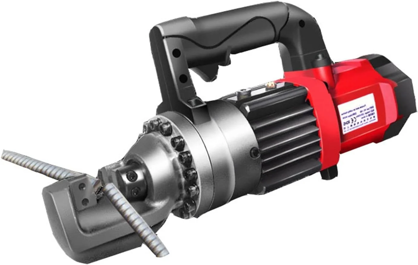 دستگاه برش میلگرد برقی ERTUUYD مدل RC-16A/ RC-16B، دستگاه برش میلگرد فولادی قابل حمل اتوماتیک 4-16 میلی متر، دستگاه خم کن میلگرد دستی (Rc-16b 220v 850w)