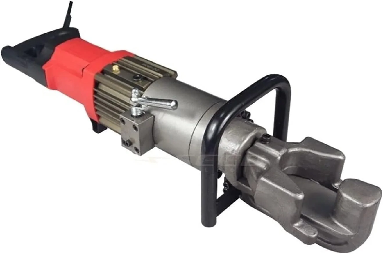 دستگاه برش میلگرد برقی FBITE، دستگاه خم کن میلگرد فولادی برقی قابل حمل، دستگاه کوچک خم کن میلگرد فولادی قابل حمل، صاف کننده میلگرد، خم کن هیدرولیک، برش میلگرد هیدرولیک (رنگ: Hrb-16a)