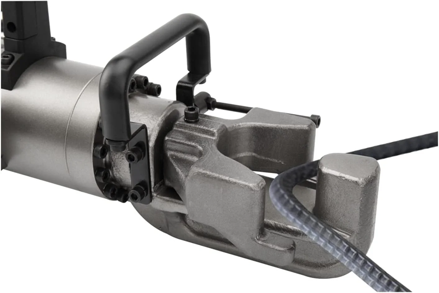 دستگاه برش میلگرد برقی قابل حمل، دستگاه خم کن میلگرد فولادی برقی کوچک قابل حمل، صاف کننده میلگرد، خم کن هیدرولیک، برش میلگرد هیدرولیک (رنگ: Hrb-22)