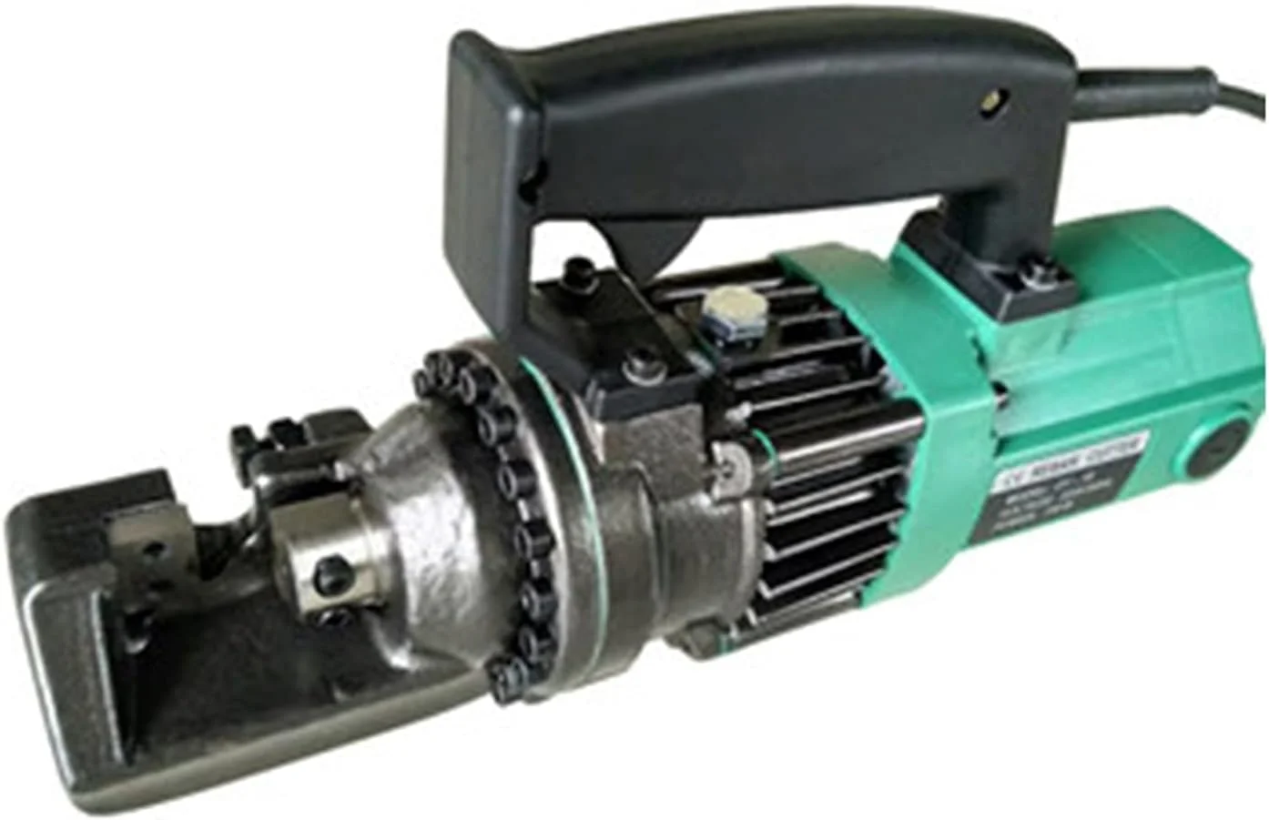 دستگاه خم کن میلگرد هیدرولیک، قیچی فولادی برقی 220 ولت 750/1350 وات، برش میلگرد هیدرولیک قابل حمل، دستگاه برش سریع، گیره قیچی کوچک، خم کن میلگرد برقی (4-22 میلی متر)