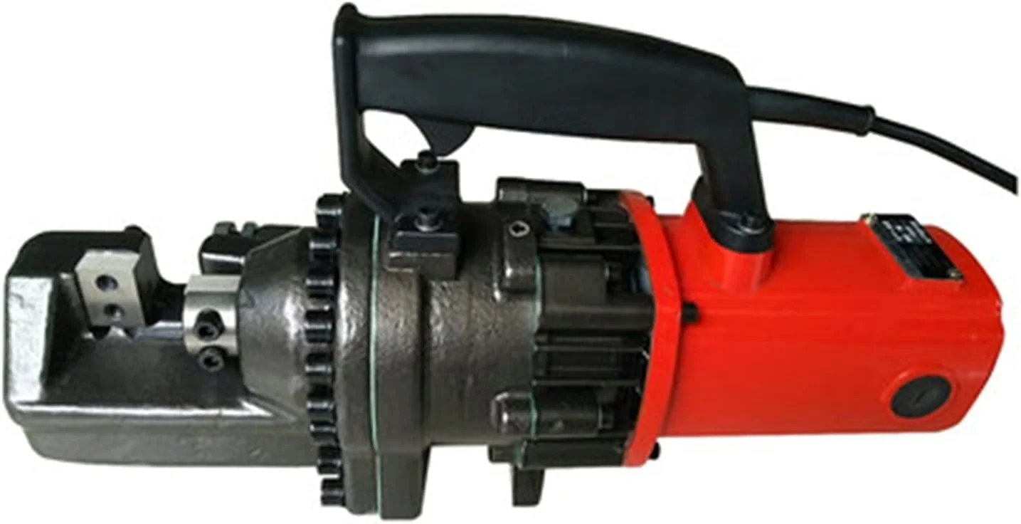 دستگاه خم کن میلگرد هیدرولیک LHTYXX، برش میلگرد برقی 220 ولت، برش میلگرد هیدرولیک برقی، انبر برش میلگرد فولادی دستی قابل حمل و سریع، خم کن میلگرد برقی