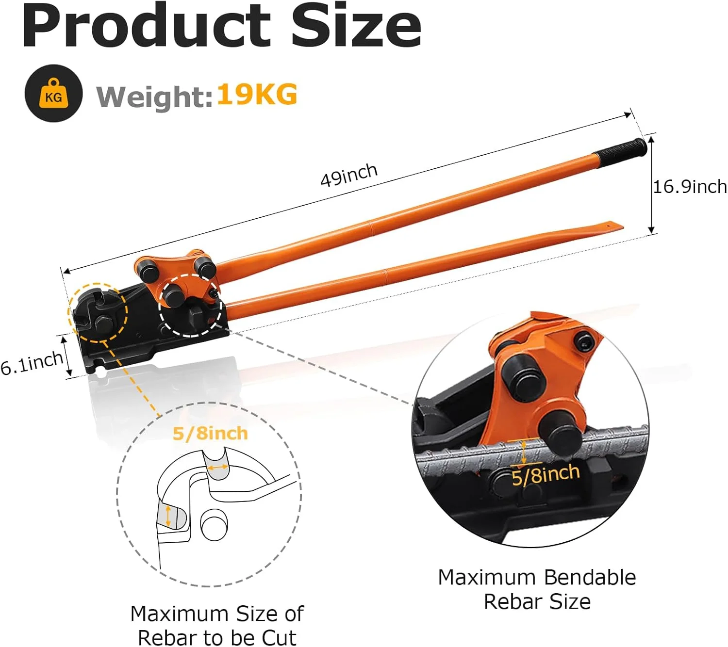 برش و خم کن میلگرد دستی لوشن، مناسب برای کارگاه های ساختمانی و مصارف خانگی، قیچی میلگرد جداشدنی، دستگاه خم کن میلگرد، خم و برش میلگرد تا سایز 5/8 اینچ