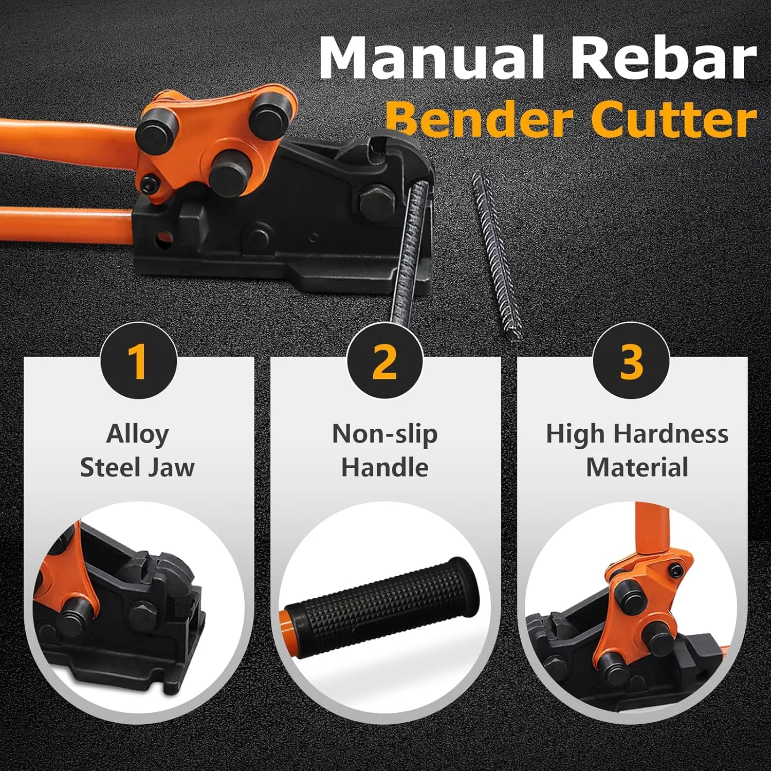 برش و خم کن میلگرد دستی لوشن، مناسب برای کارگاه های ساختمانی و مصارف خانگی، قیچی میلگرد جداشدنی، دستگاه خم کن میلگرد، خم و برش میلگرد تا سایز 5/8 اینچ