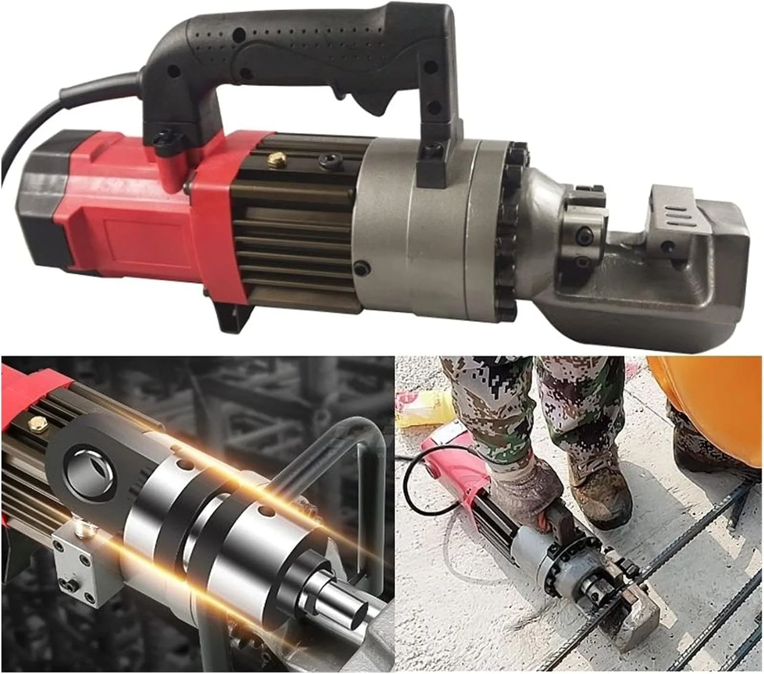 برش میلگرد هیدرولیک، برش میلگرد برقی 4-16 میلی متر، برش دهنده میله فولادی قابل حمل، دستگاه برش اتوماتیک میله فولادی برقی، میلگرد برقی قابل حمل