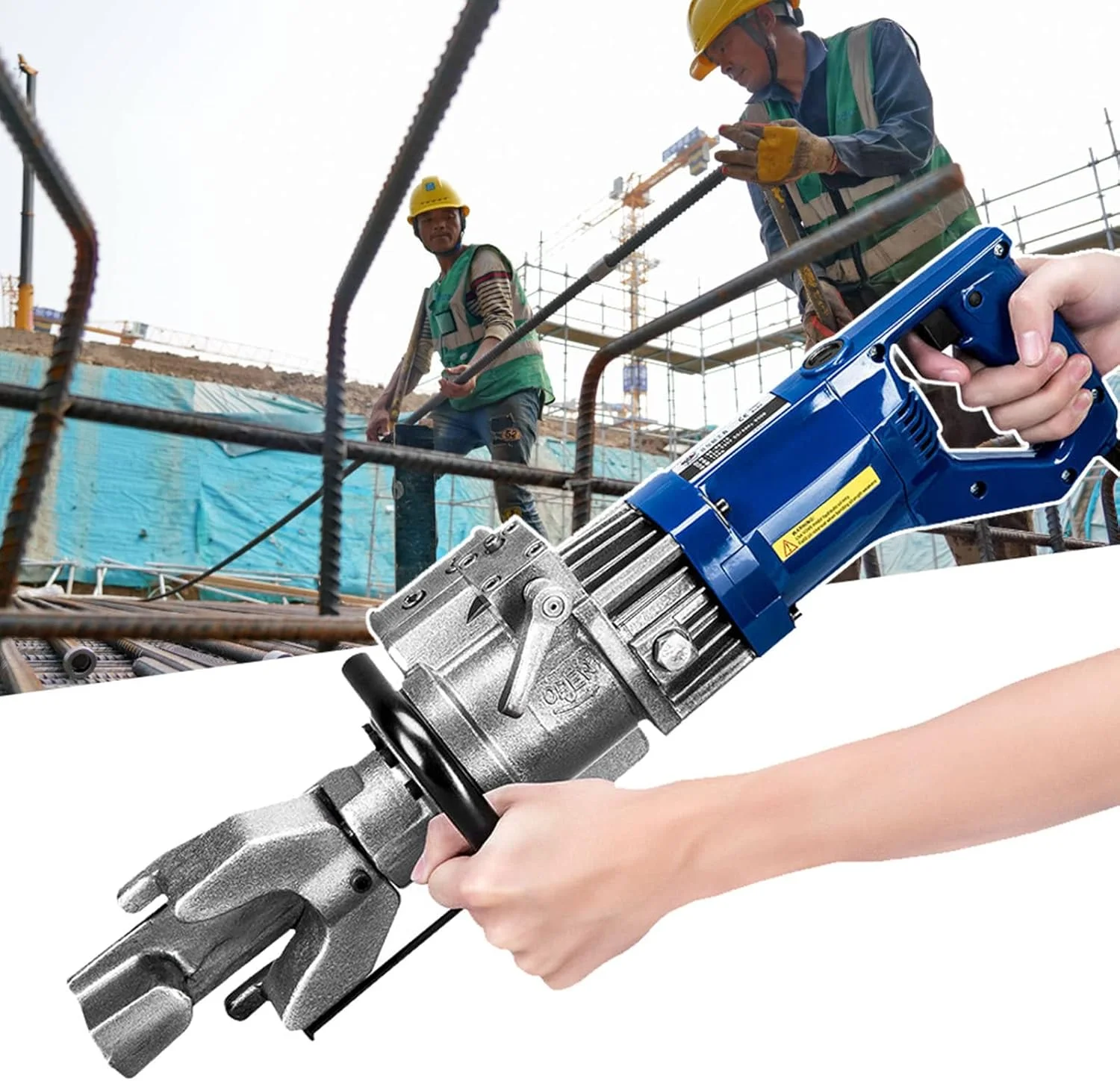 دستگاه خم کن میلگرد برقی QJJML، 16 میلی متر، دستگاه خم کن هیدرولیک میلگرد، زاویه خم شدن 0-130 درجه، دستگاه خم کن میلگرد با پیچ موقعیت یابی