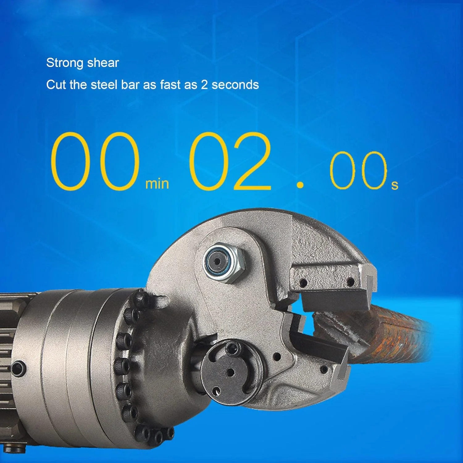 دستگاه برش میلگرد برقی 4-16 میلی متر، دستگاه برش هیدرولیک قابل حمل میلگرد، ابزار برش طناب فولادی برای فولاد گرد/فولاد نرم/فولاد رزوه ای، SC-16B