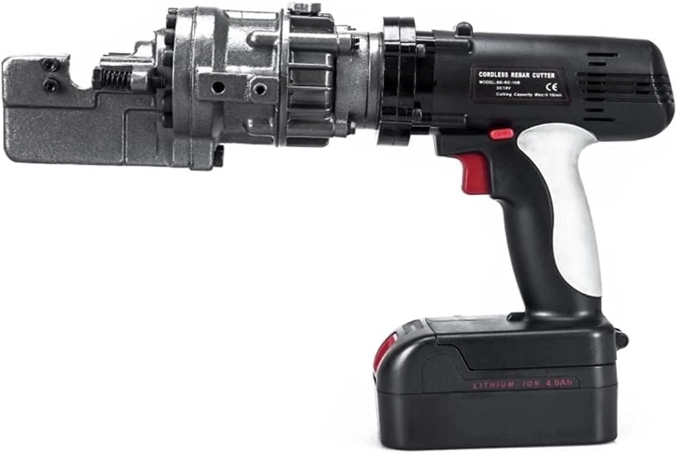 ابزار برش میلگرد برقی 16 میلی متری RWETIYT، ابزار برش دستی صفحه آهن هیدرولیک قابل حمل بی سیم، برش و خم کن میلگرد برقی قابل حمل اتومات