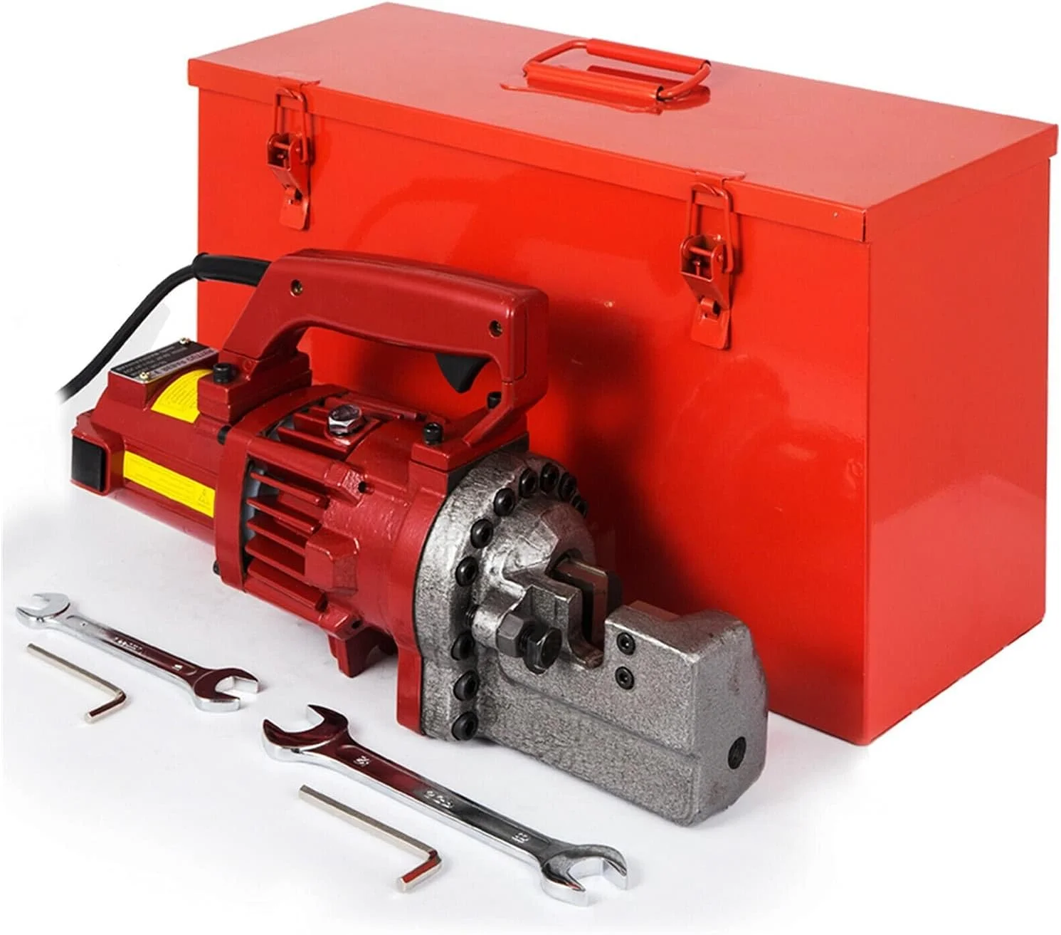 قیچی میلگرد هیدرولیک برقی قابل حمل RC-20 با موتور سیم پیچ مسی 1350 وات، سرعت برش 3.0-3.5 ثانیه برای پل های راه آهن، میلگرد برقی قابل حمل