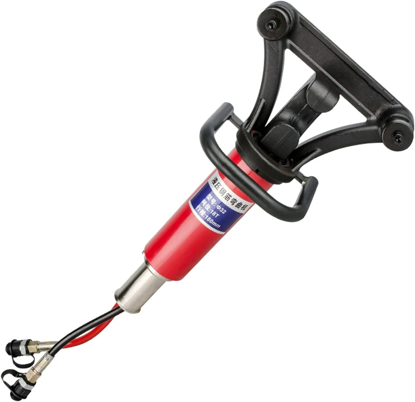 دستگاه برش و خم کن میلگرد برقی TISTIK مدل WT-32، سایز 20 تا 32 میلی متر، دستگاه خم کن هیدرولیک قابل حمل و سبک