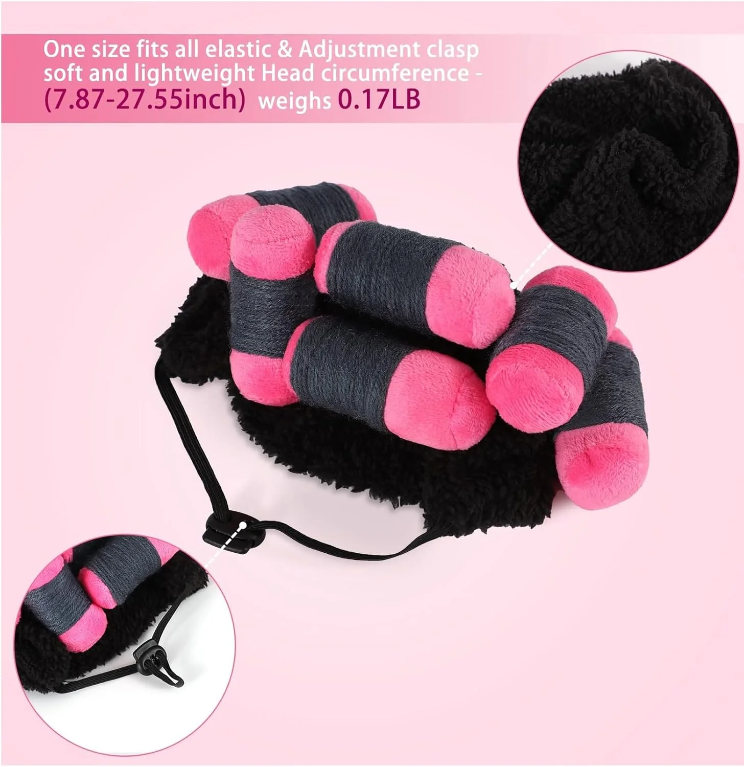 کلاه گیس حیوانات خانگی قابل تنظیم KASTWAVE - لباس های فرفری برای مهمانی ها و عکاسی، مناسب برای حیوانات خانگی کوچک تا بزرگ