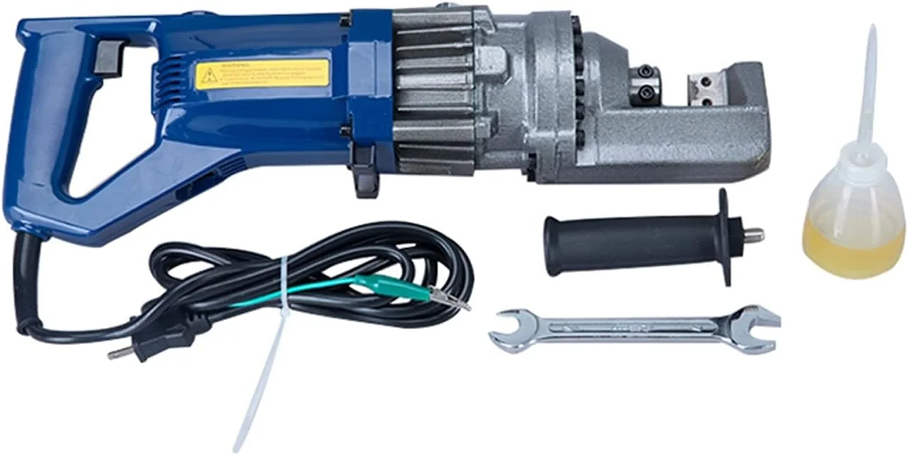 برش دهنده میلگرد برقی قابل حمل VESLFG، برش میلگرد هیدرولیک برقی 4-16 میلی متر RC-16، ابزار برش میلگرد فولادی قابل حمل، خم کننده میلگرد دستی