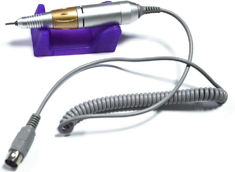 دستگاه سوهان برقی ناخن حرفه ای قابل حمل برای ناخن های ژلیش و اکریلیک به همراه 6 نوار سنباده مناسب برای استفاده خانگی