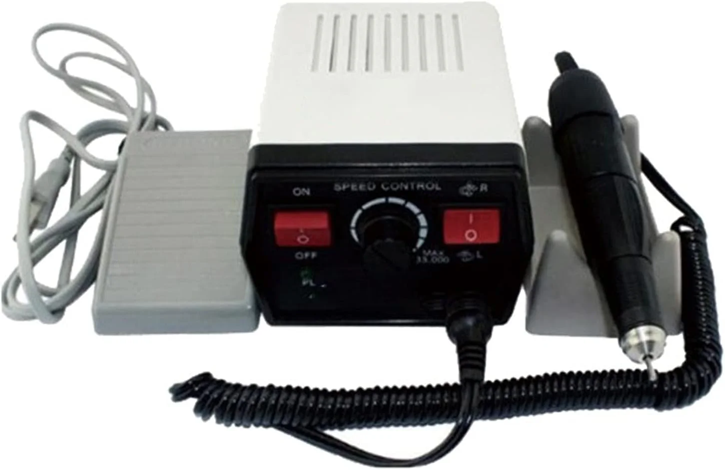 دستگاه سوهان برقی ناخن 65 وات، 35000 دور در دقیقه به همراه سری سوهان