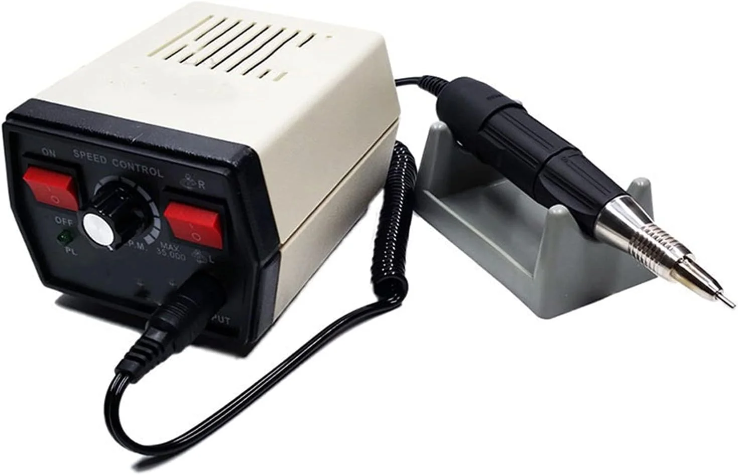 دستگاه سوهان برقی ناخن 65 وات، 35000 دور در دقیقه به همراه سری سوهان