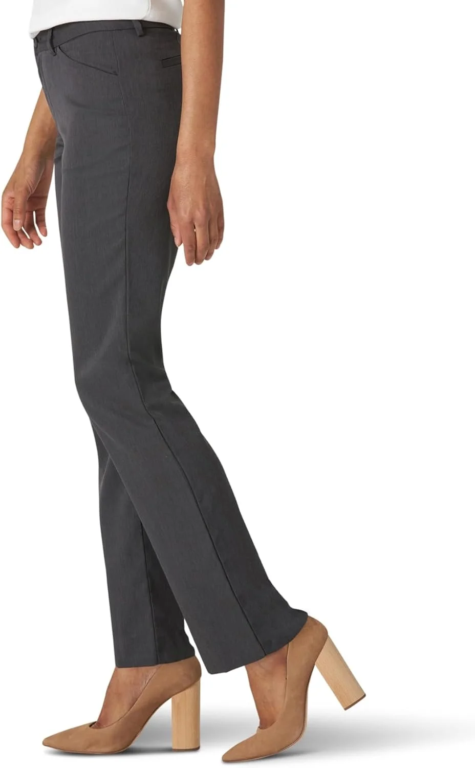 شلوار راسته زنانه لی، بدون چروک و با فاق راحت