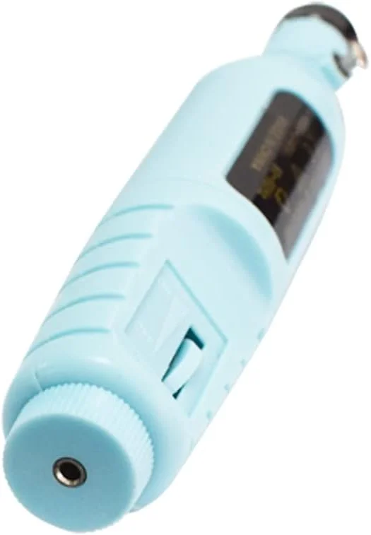 ست سوهان برقی ناخن، مانیکور، پدیکور و پولیش قابل حمل برای ناخن های اکریلیک - آبی