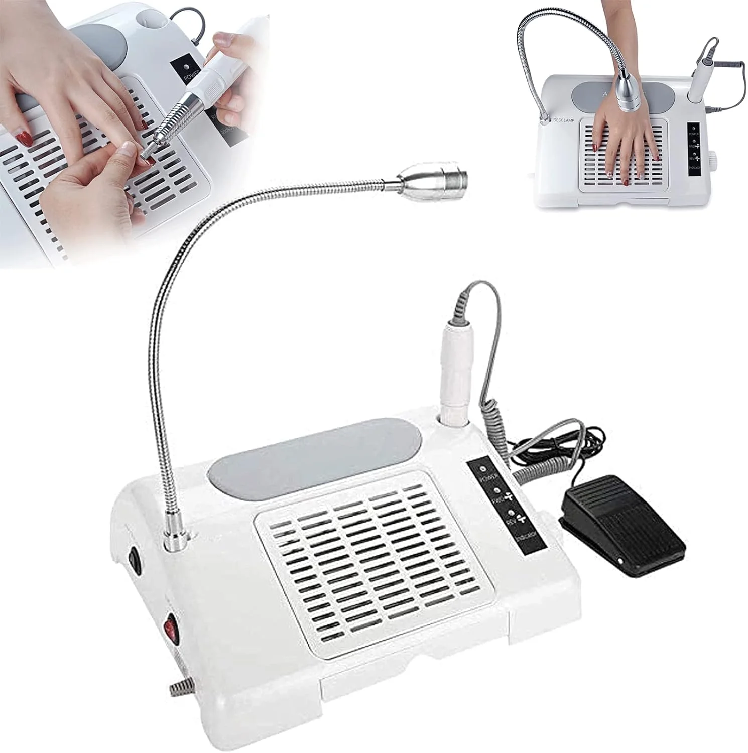 دستگاه سوهان برقی ناخن 3 در 1 Zxqiang، دستگاه سوهان حرفه ای با کیفیت بالا، پولیش ناخن، کیت مانیکور، ابزار سالن ناخن، جاروبرقی پاک کننده ناخن با نور LED، پولیش و سنگ زنی ناخن دستگاه سوهان برقی ناخن 3 در 1 Zxqiang، دستگاه سوهان حرفه ای با کیفیت بالا، پولیش ناخن، کیت مانیکور، ابزار سالن ناخن، جاروبرقی پاک کننده ناخن با نور LED، پولیش و سنگ زنی ناخن