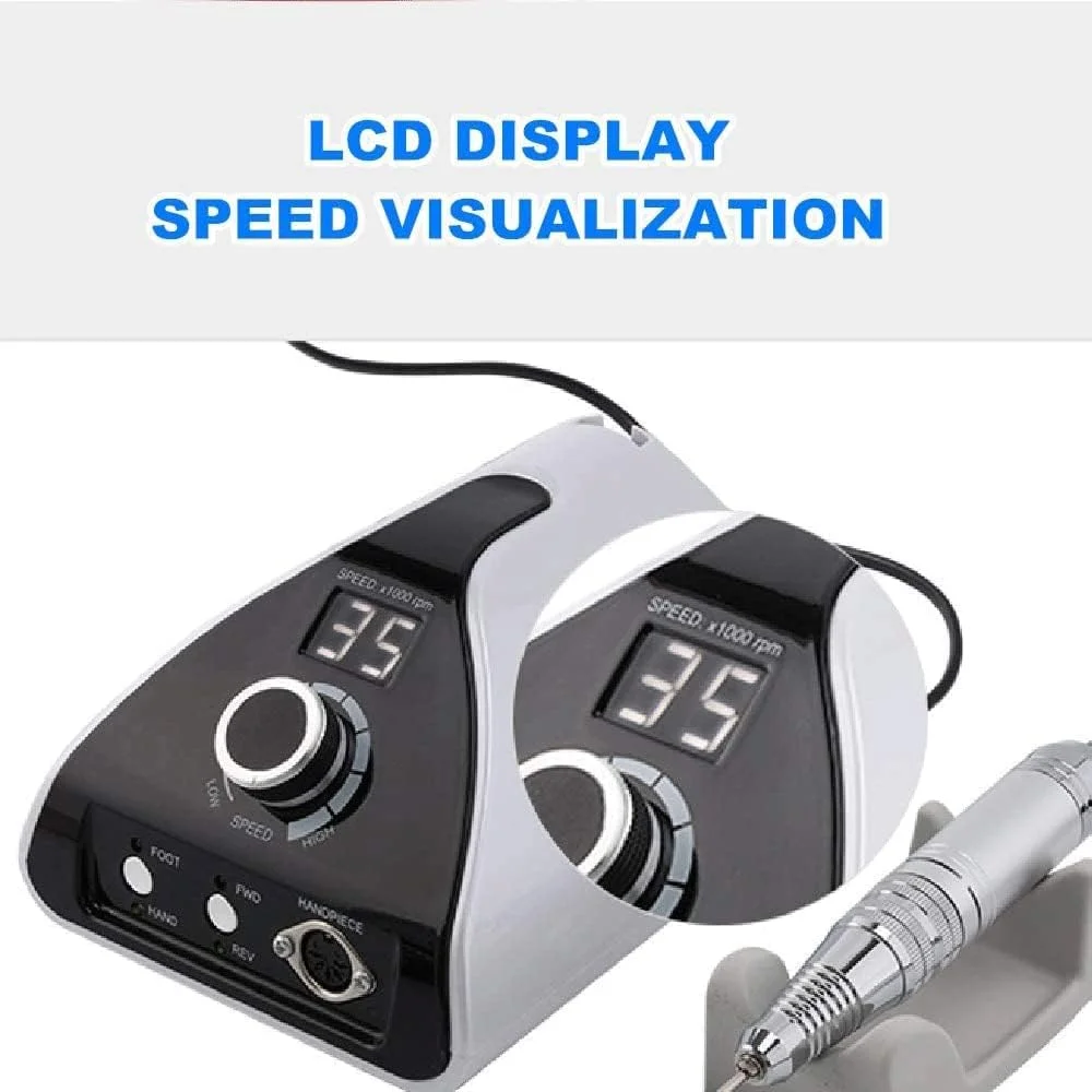 دستگاه پولیش ناخن با کیفیت بالا، سوهان برقی ناخن 6 در 1، ست مانیکور پدیکور، ابزار پولیش، برای ناخن های ژلی آکریلیک، از بین بردن پینه، استفاده خانگی، 35000 دور در دقیقه، صورتی دستگاه پولیش ناخن با کیفیت بالا، سوهان برقی ناخن 6 در 1، ست مانیکور پدیکور، ابزار پولیش، برای ناخن های ژلی آکریلیک، از بین بردن پینه، استفاده خانگی، 35000 دور در دقیقه، صورتی