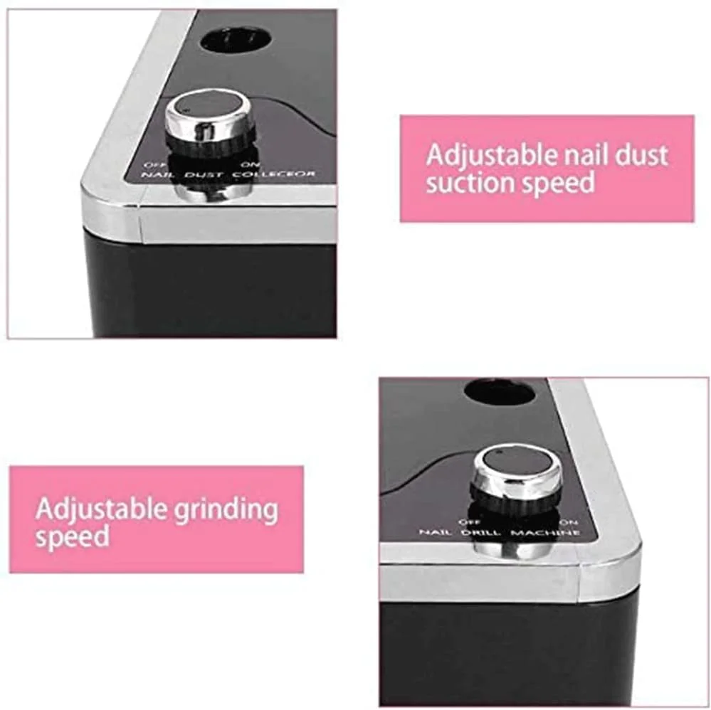 ست ابزار مانیکور 4 در 1 Zxqiang، جمع کننده گرد و غبار ناخن، دستگاه تمیز کننده دریل ناخن 108 وات، چراغ لامپ خشک کن ناخن، دستگاه سنگ زنی چند منظوره ناخن با چراغ برای سالن خانگی، استودیو ناخن ست ابزار مانیکور 4 در 1 Zxqiang، جمع کننده گرد و غبار ناخن، دستگاه تمیز کننده دریل ناخن 108 وات، چراغ لامپ خشک کن ناخن، دستگاه سنگ زنی چند منظوره ناخن با چراغ برای سالن خانگی، استودیو ناخن