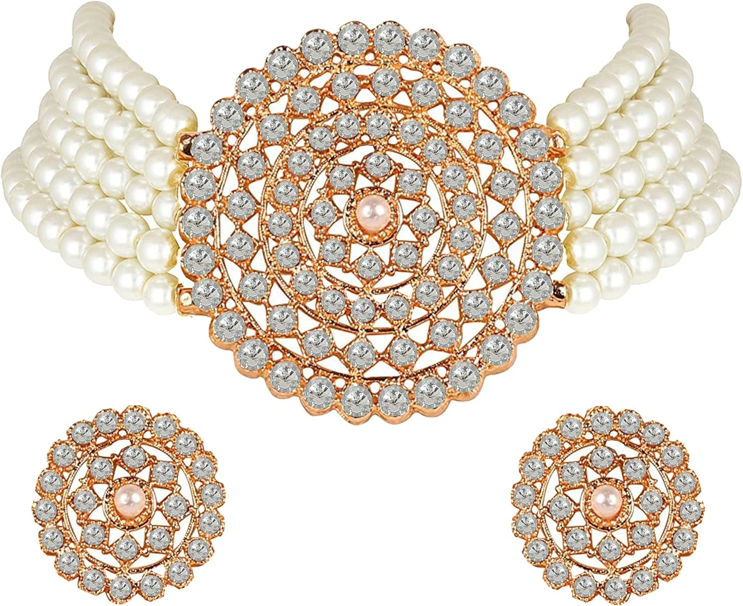 دستبند باریک و فریبنده تاچ استون، طرح بالیوود هندی، نگین دار و ساخته شده با دست، با کریستال های درخشان، در رنگ طلایی یا نقره ای، مناسب بانوان