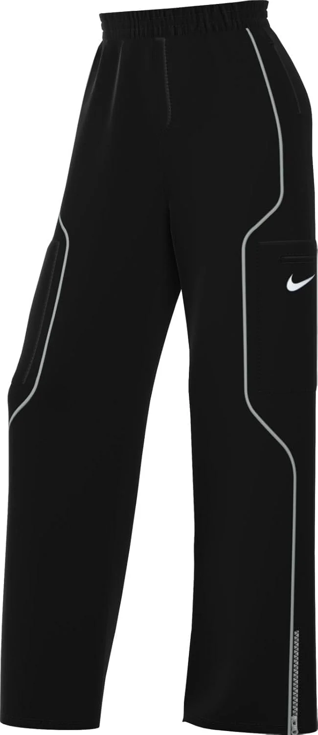 شلوار بافته زنانه نایک NSSTREET HR مشکی/پومیس روشن/(سفید) سایز M