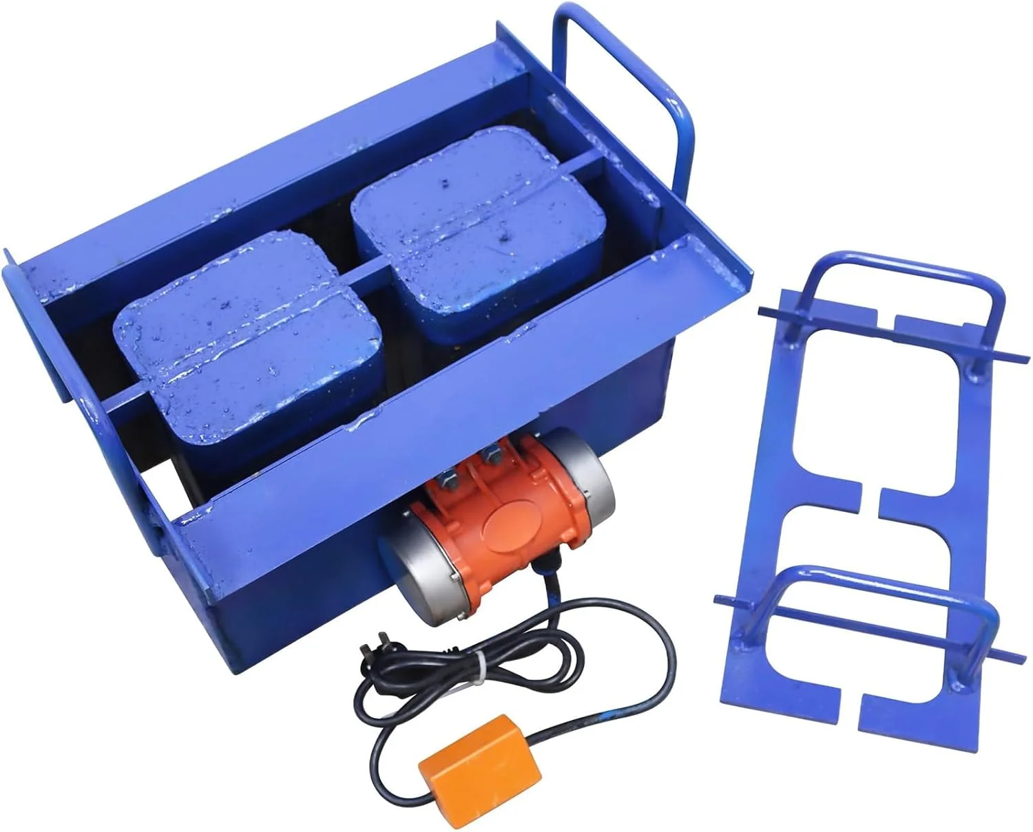 دستگاه بلوک زنی، دستگاه دستی ساخت بلوک سیمانی توخالی، دستگاه قالب بلوک بتنی، فرکانس ارتعاش 212 بار در دقیقه، شکل دهی سریع 45 ثانیه ای، 30 بلوک در ساعت دستگاه بلوک زنی، دستگاه دستی ساخت بلوک سیمانی توخالی، دستگاه قالب بلوک بتنی، فرکانس ارتعاش 212 بار در دقیقه، شکل دهی سریع 45 ثانیه ای، 30 بلوک در ساعت