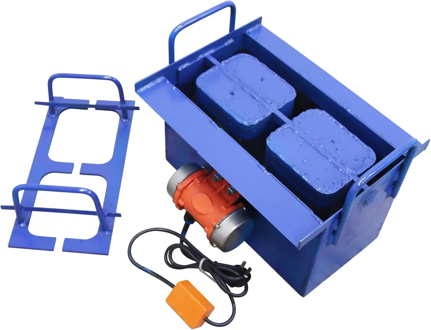 دستگاه ساخت بلوک سیمانی INTBUYING، دستگاه دستی فرم دهی بلوک خاک توخالی 220 ولت، اندازه بلوک 390x190x190 میلی متر دستگاه ساخت بلوک سیمانی INTBUYING، دستگاه دستی فرم دهی بلوک خاک توخالی 220 ولت، اندازه بلوک 390x190x190 میلی متر