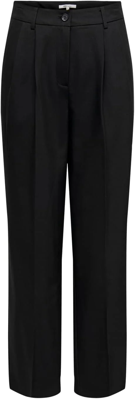 شلوار زنانه مدل Mathilde با کمر بلند و پاچه گشاد