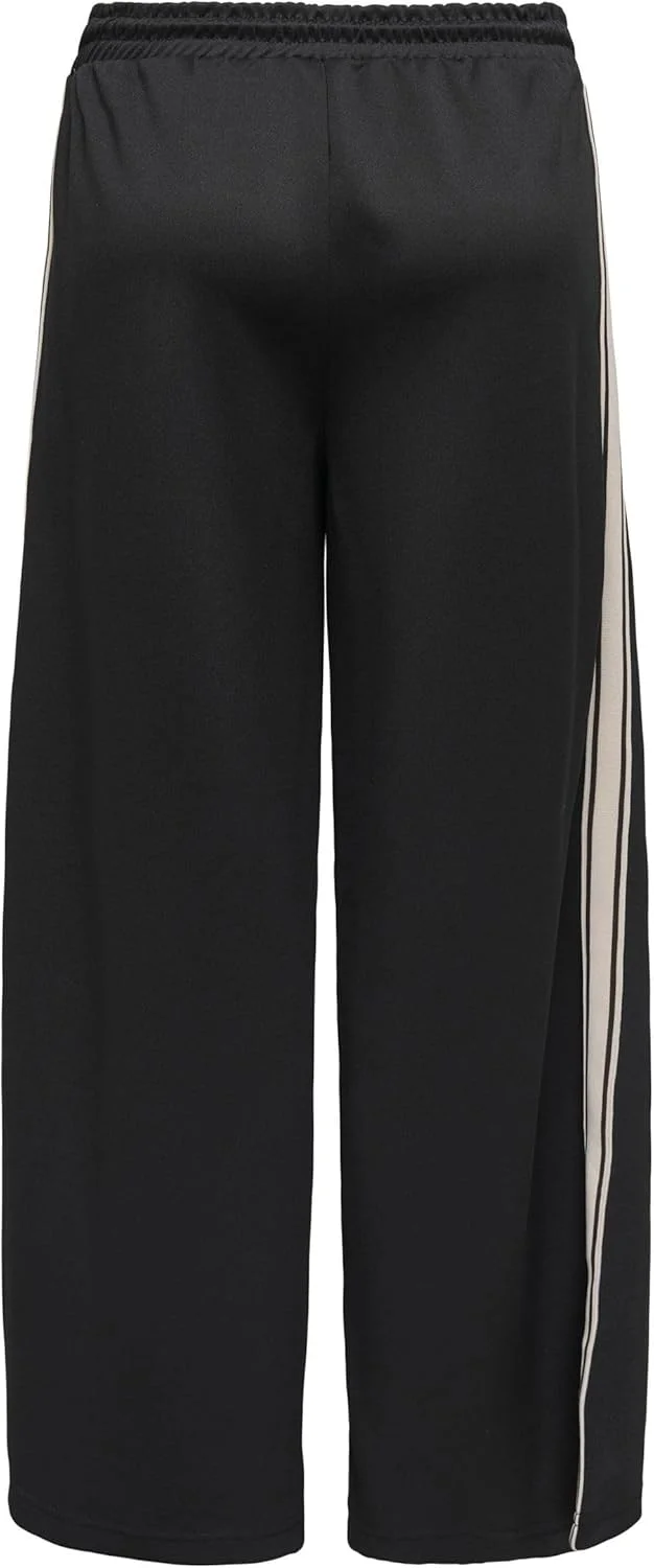 شلوار راه راه پهن زنانه ONLY مدل Onlasta Swt (تک عددی)