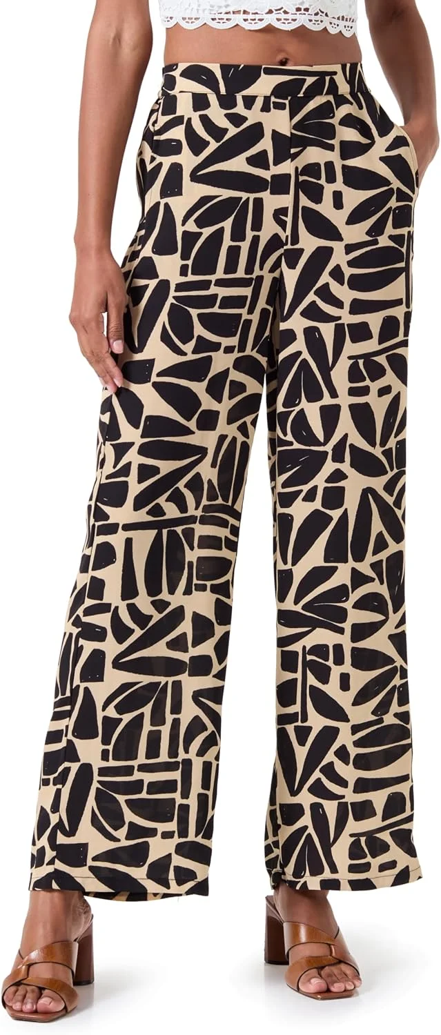 شلوار پارچه ای زنانه مدل پالازو اونلی