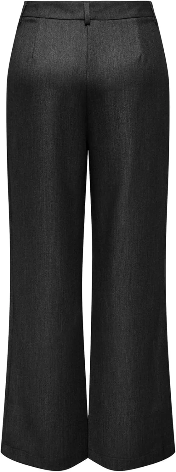 شلوار زنانه مدل Onlhattie Hw Pleat Mel Str Pant Tlr از برند ONLY (تک عددی)